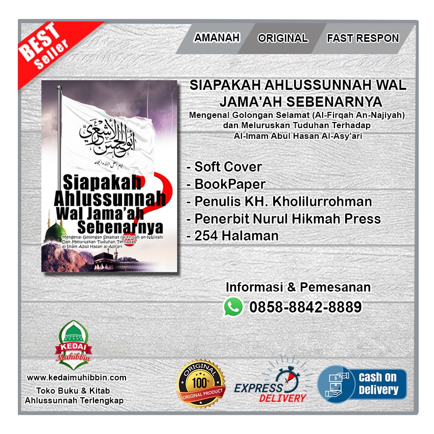 Jual SIAPAKAH AHLUSSUNNAH WAL JAMA'AH SEBENARNYA - Mengenal Golongan ...