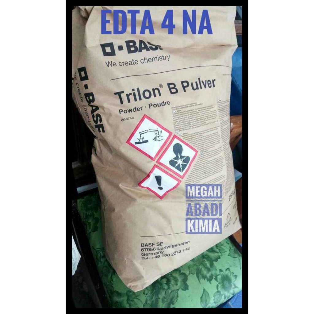 Jual Edta Teknis / Edta-4Na / Vitamin Aki / Basf : Trilon-B / 250 Gram ...