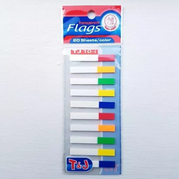 Jual T&J Labels Flags TJ 10 – i (Index) | Shopee Indonesia