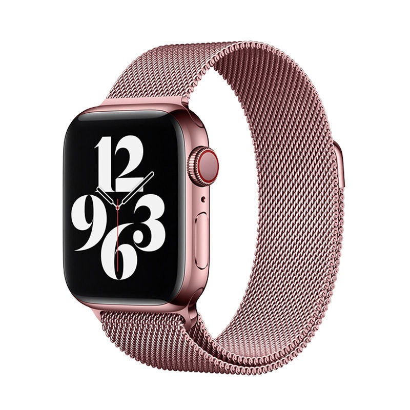 APPLE WATCH Magnetic Strap iWatch Milanese Stainless Steel Strap Series  SE 10 11 Size 45 44 42mm 41 40 38mm Replacement Strap for
