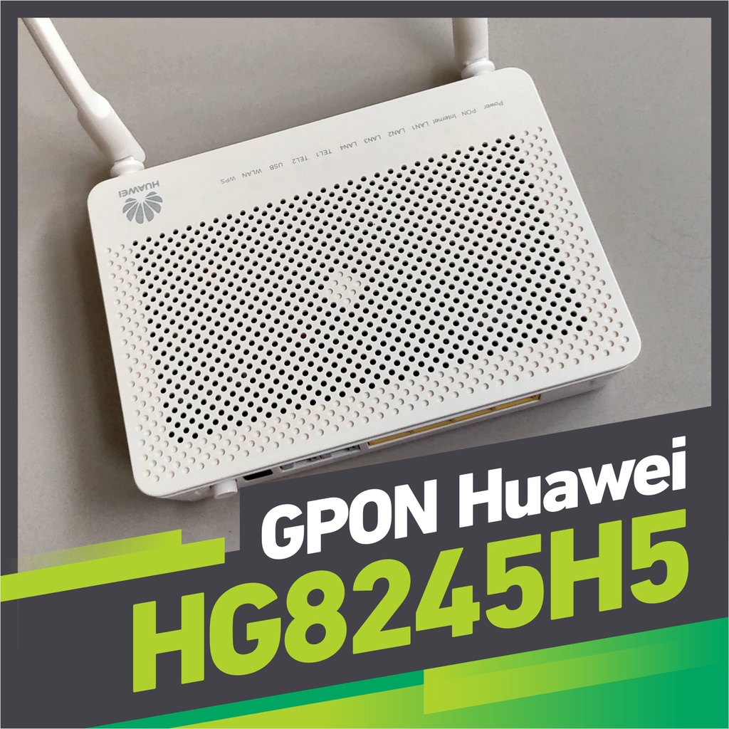 Jual Huawei Router GPON HG8245H5 Komplet Harga Pas Shopee Indonesia