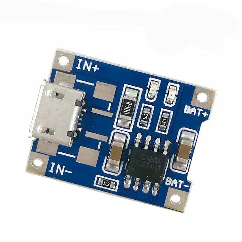 Jual 1Pcs T4056 1A Modul Baterai Charger Lithium USB | Shopee Indonesia