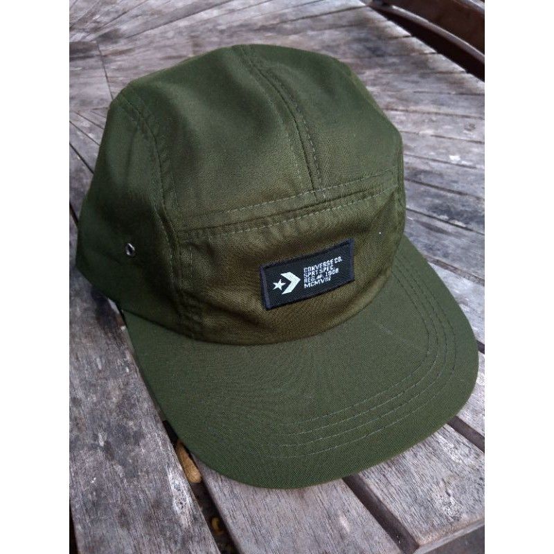 TOPI 5 PANEL CONVERSE CONS FULLTAG 5PANEL FIVE PANEL TOPI CONVERSE 5 PANEL CAP SNAPBACK HAT TOPI PRIA DISTRO GROSIR