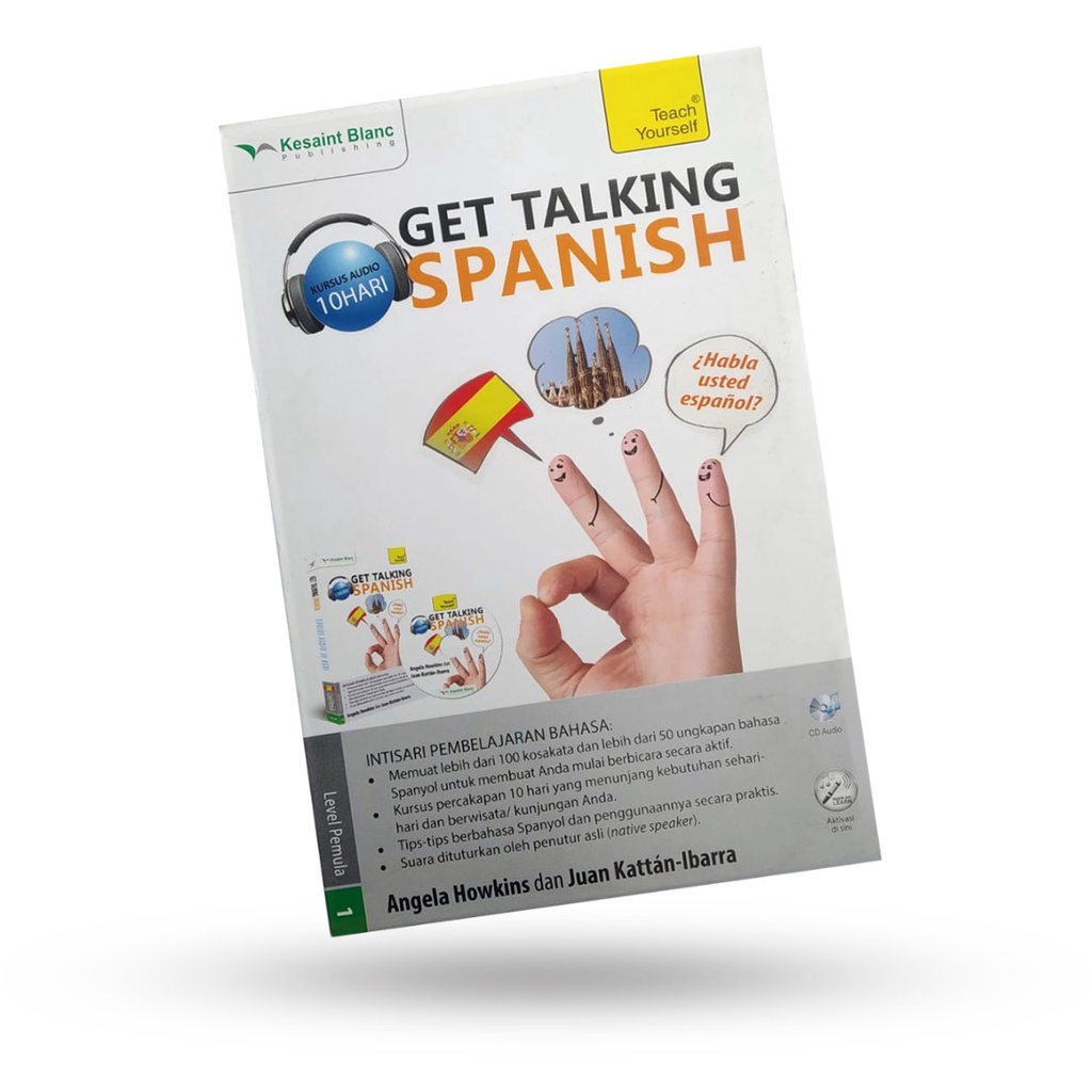 Jual Kesaint Blanc - Buku Belajar Bahasa: Get Talking Spanish + Audio