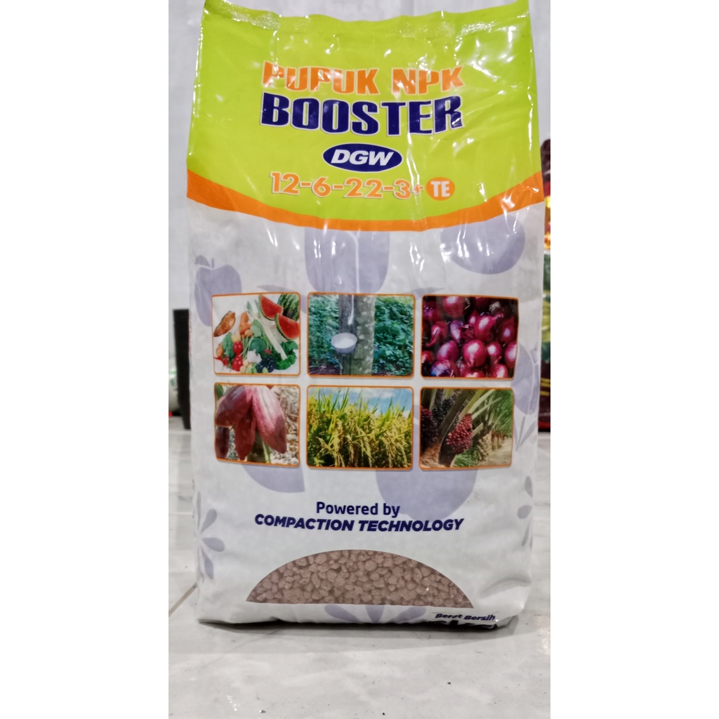 Jual Pupuk NPK DGW Booster 12-6-22-3+TE Repacking 1 Kg | Shopee Indonesia