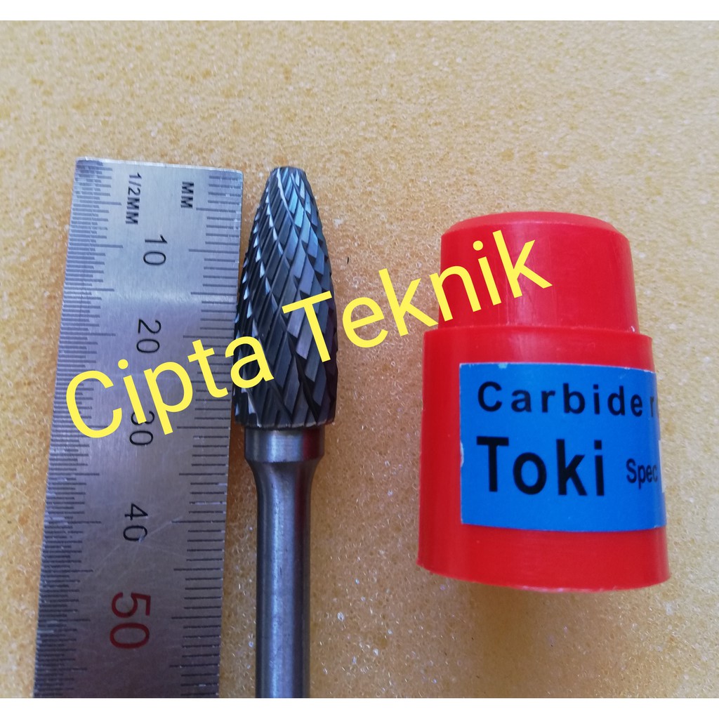 Jual Carbide Rotary Burr File HX1232M06 Toki Mata bor tuner Type HX ...