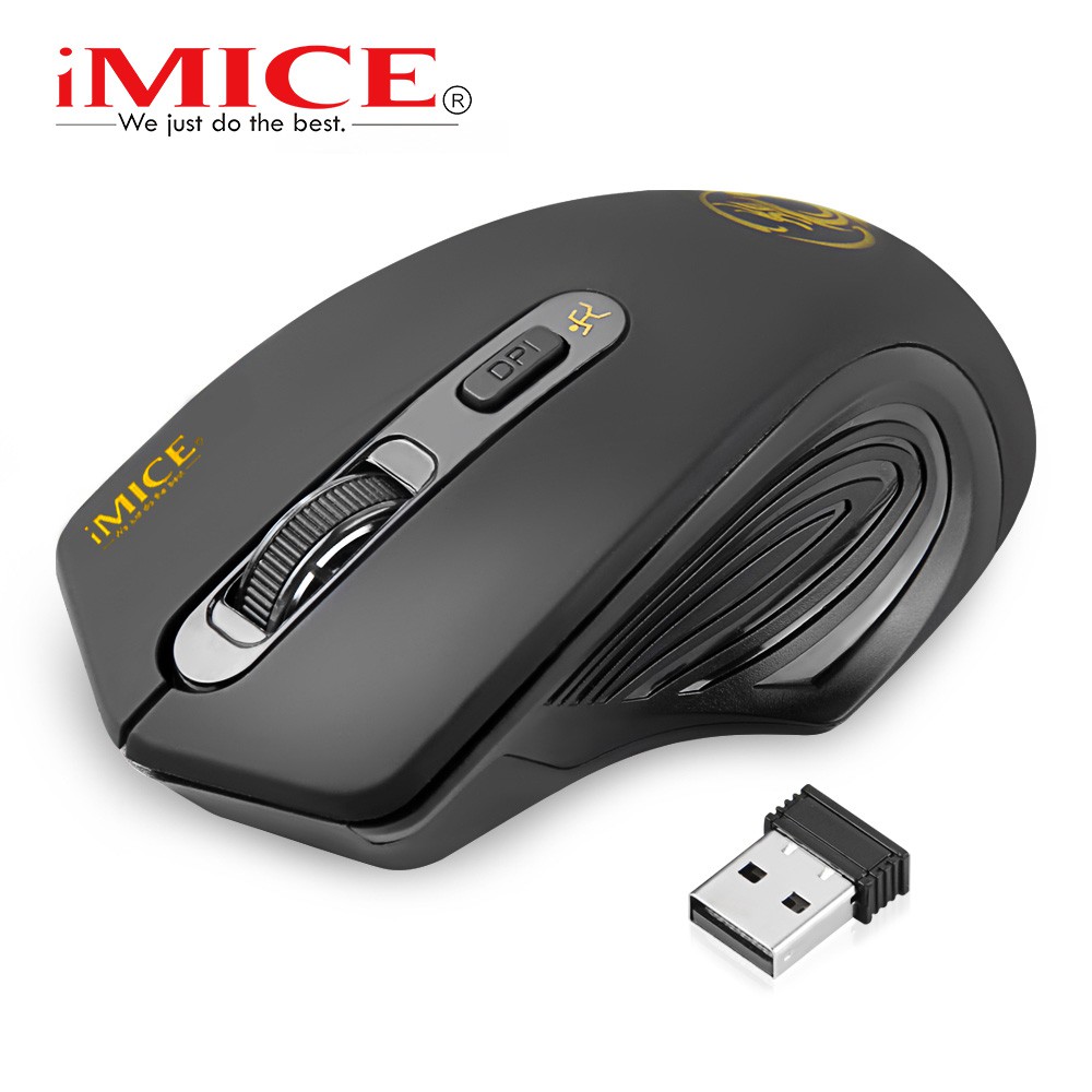 Jual iMice Wireless Gaming Mouse 2000 DPI - Normal Version | Shopee ...