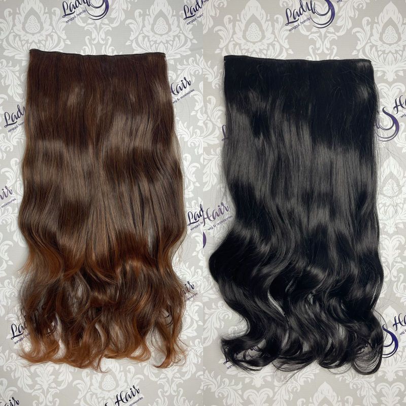 Jual Hair clip extension sambungan rambut Big layer 60 cm | Shopee ...