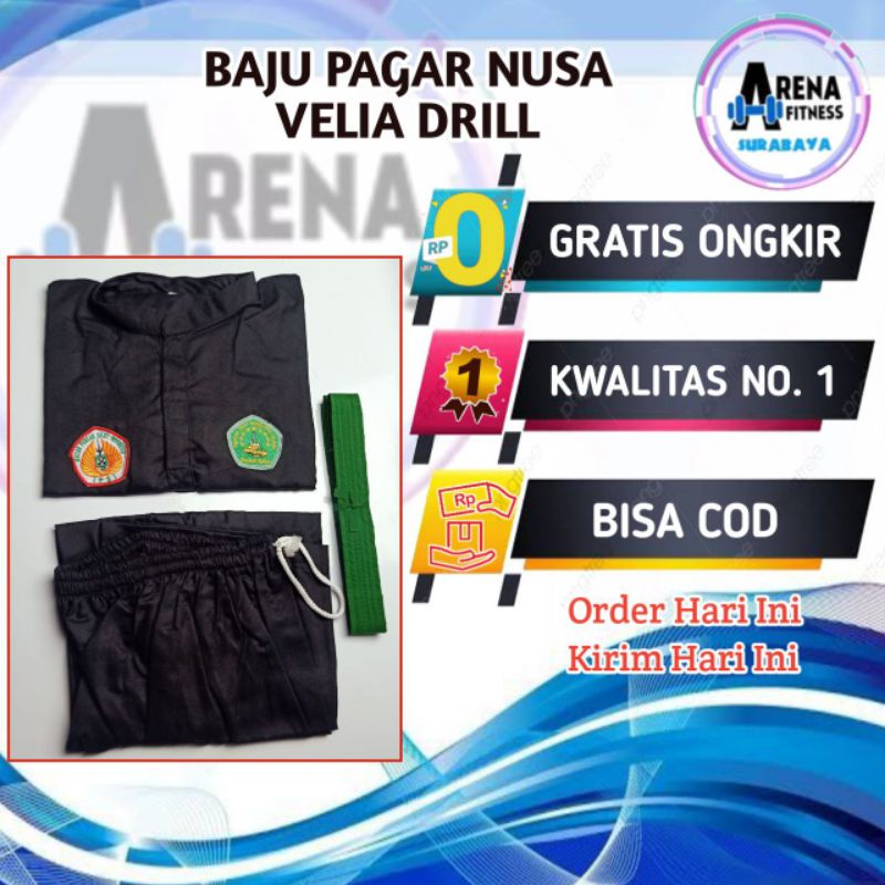 Jual Pagar Nusa - Sakral/Seragam/Baju Siswa Pencak Silat Pagar Nusa ...