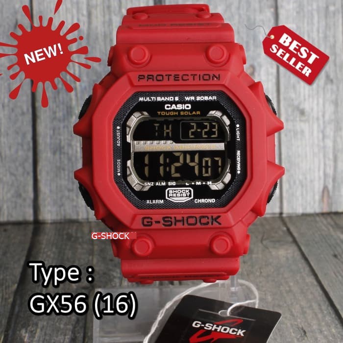 Watch G Shock King Merah GX-56BB-1 CASIO MALAYSIA