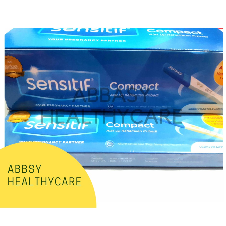 Jual Alat Test Kehamilan Compact/Sensitif-Compact Pregnancy Test ...