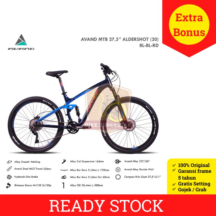 Jual Sepeda Gunung MTB Inch Avand Aldershot by United Alloy