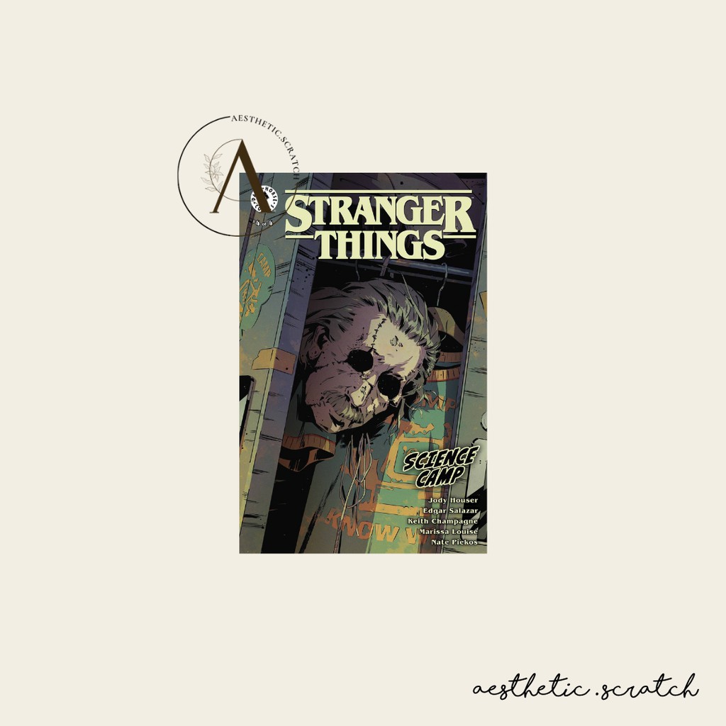 Jual ( aesthetic.scratch ) poster stranger things comic | Shopee Indonesia