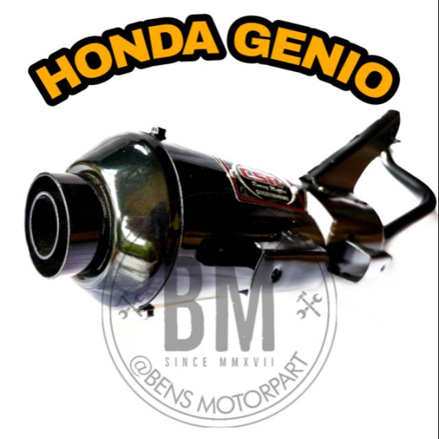 Jual Knalpot CSR Racing Bobokan Honda Genio / New Honda Genio | Shopee ...