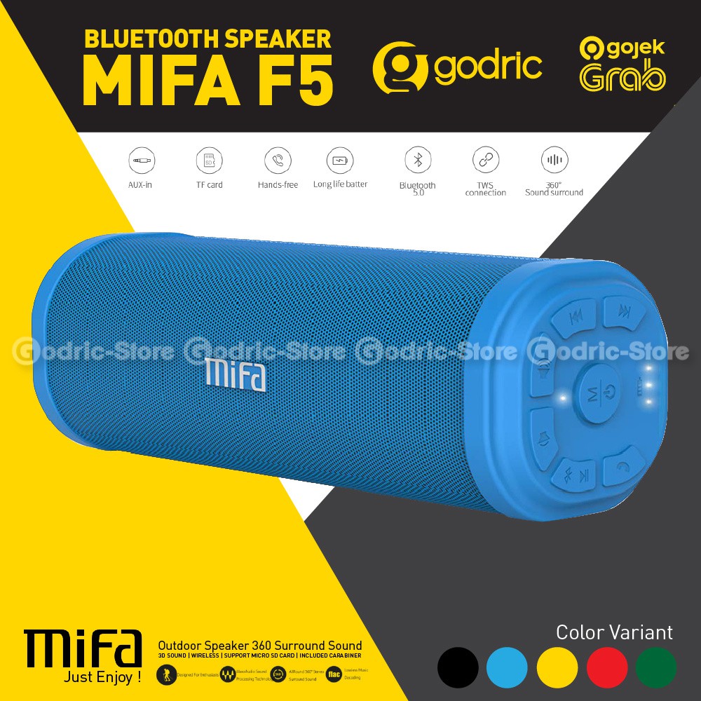 Jual XIAOMI MIFA F5 GARANSI ORIGINAL Bluetooth Portable Wireless