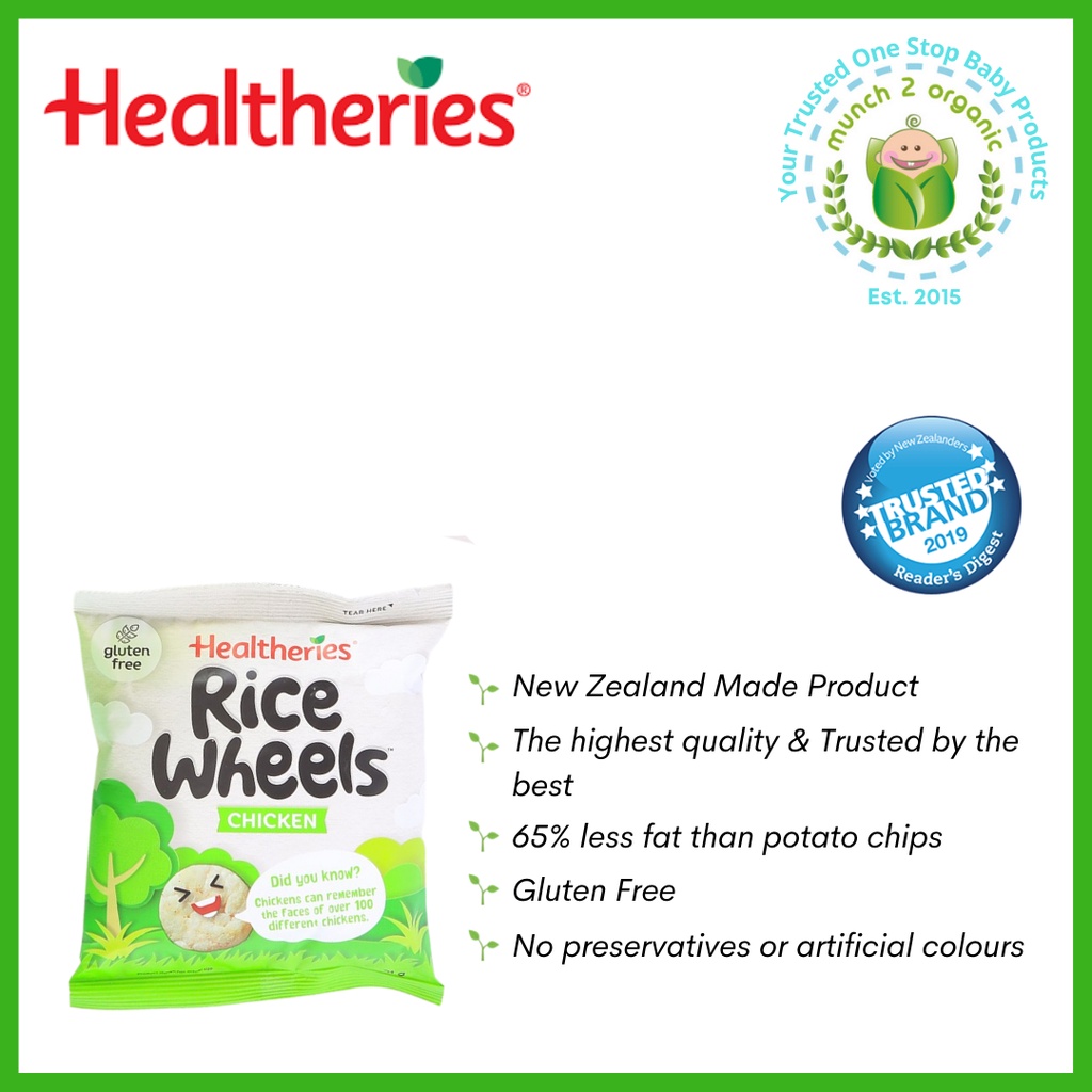 Jual Healtheries Rice Wheels Single Pack 21g | Shopee Indonesia