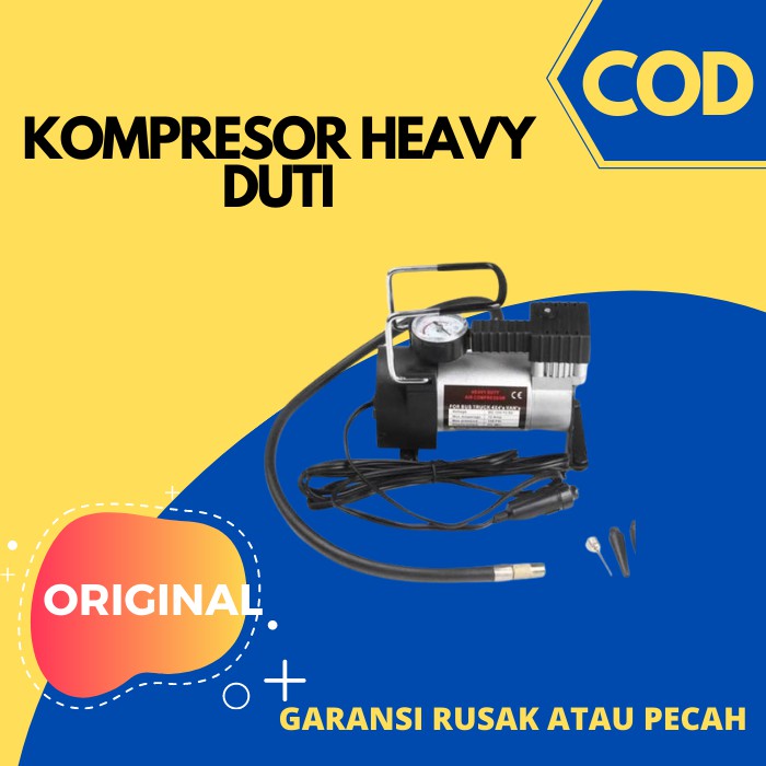 Jual Kompresor listrik Angin Mini Auto Air Compressor Pompa Ban Mobil ...