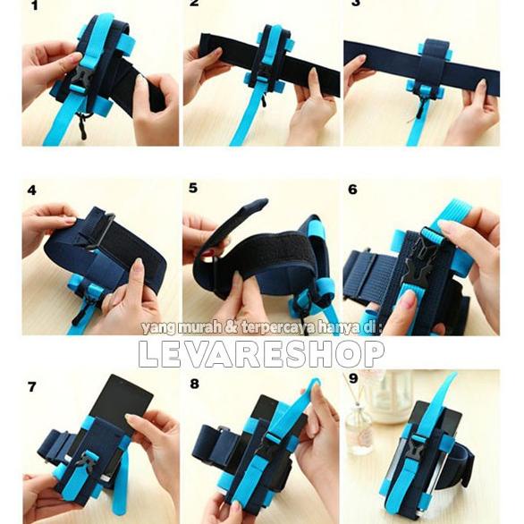 Jual Arm Band / Holder Hp Di Lengan Tangan ( Armband Untuk Semua Ukuran Smartphone ) Shopee
