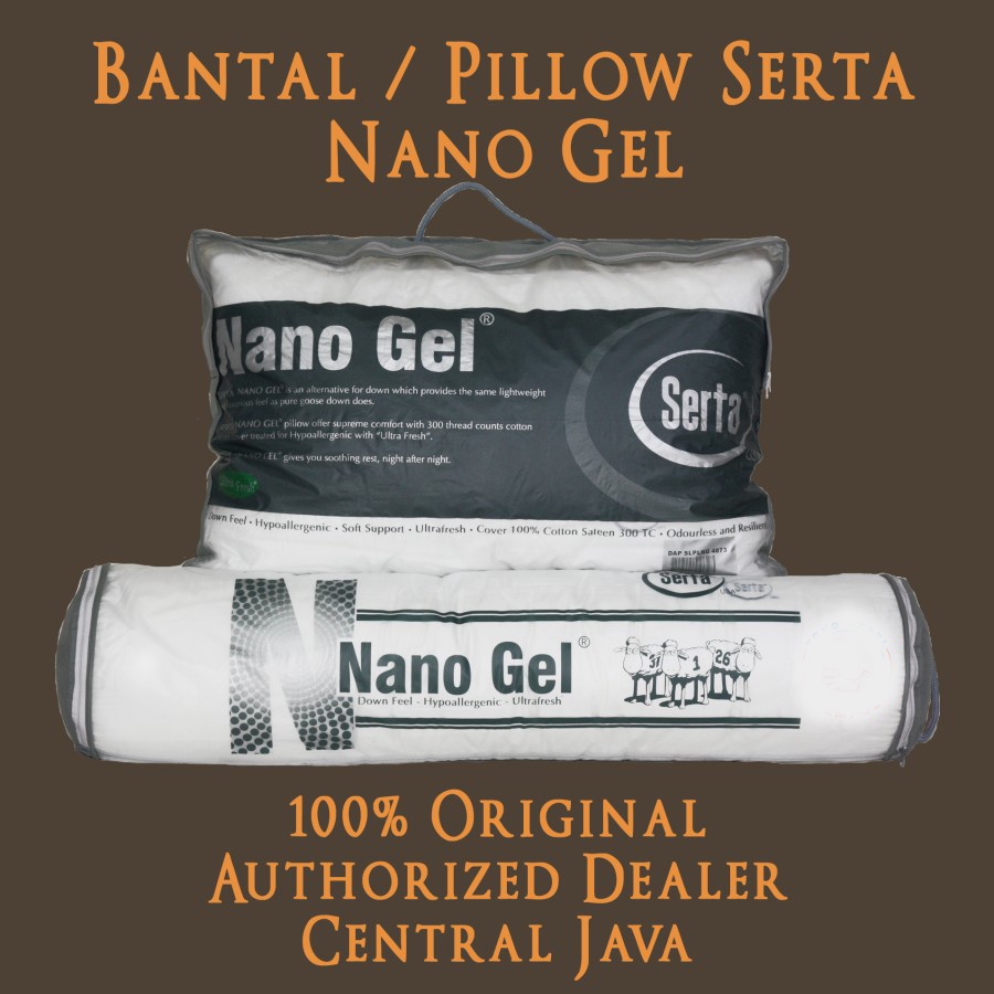 Jual Bantal Pillow Serta Nano Gel 100 Original Shopee Indonesia