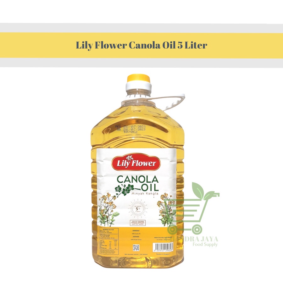 Jual Lily Flower Canola Oil 5 Liter Minyak Kanola Shopee Indonesia