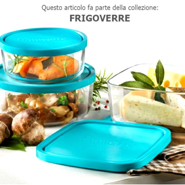 Jual Bormioli Rocco Frigoverre / Tempat Makan Kaca / Tempat Makan