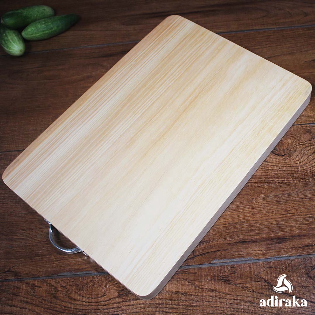 Jual Talenan Kayu Kotak Cutting Board Besar Multifungsi Dan Serbaguna ...