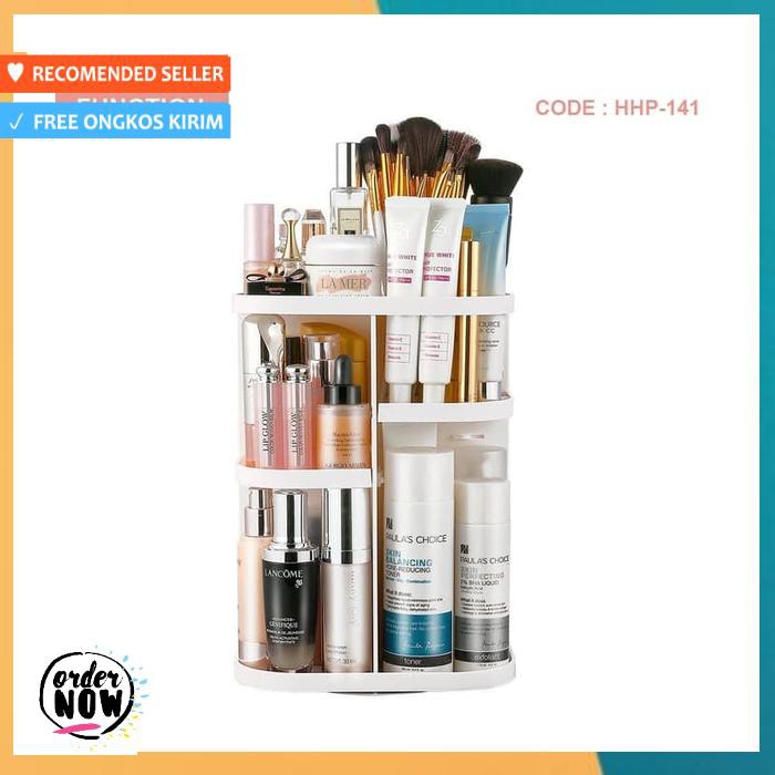 Jual RAK ROTATION COSMETIC ORGANIZER 360 ROTATION COSMETIC (HHP 141 ...