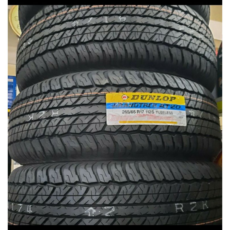 Jual Ban Dunlop Grandtrek AT20 265/65/R17 Pajero dan Fortuner | Shopee ...