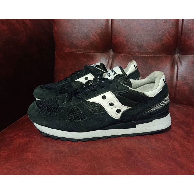 Saucony Shadow Black White