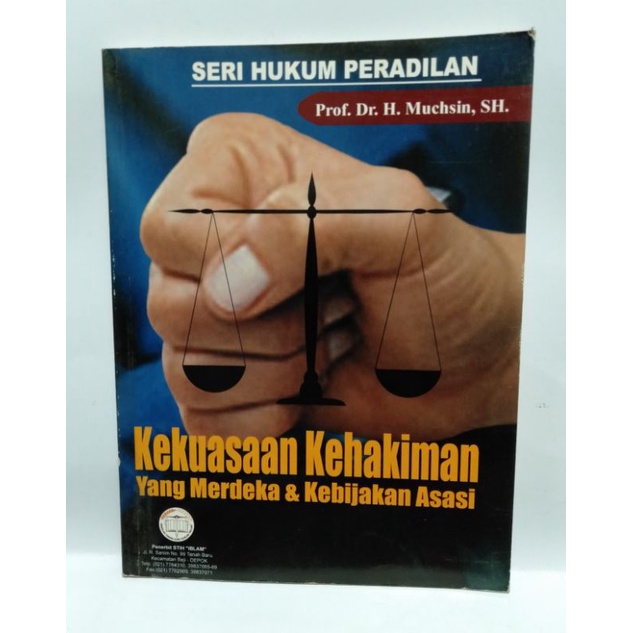 Jual BUKU KEKUASAAN KEHAKIMAN Yang Merdeka & Kebijakan Asasi | Shopee ...