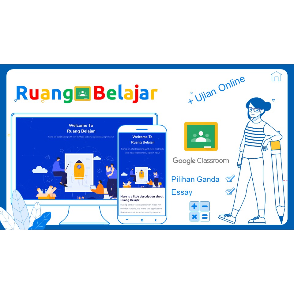 Jual Aplikasi E-learning Berbasis Website + Ujian Online Menggunakan ...