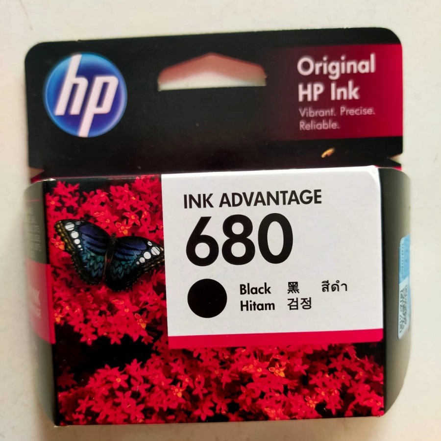 Jual TINTA PRINTER HP 680 COLOUR ORIGINAL GARANSI RESMI | Shopee Indonesia