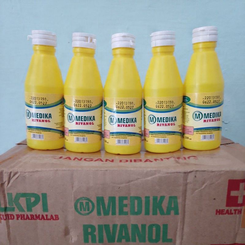 Jual RIVANOL 100 mL (Cairan Antiseptik Kompres Luka) | Shopee Indonesia