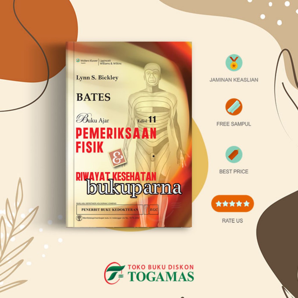 Jual Bates Buku Ajar Pemeriksaan Fisik & Riwayat Kesehatan Ed. 11 ...