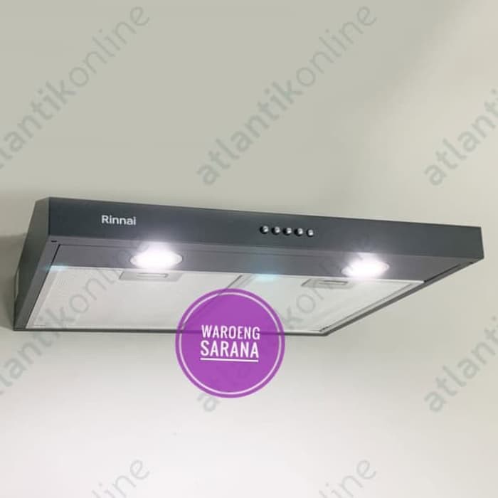 Jual Cooker Hood Rinnai RH 126 B / Penghisap Asap Dapur Rinnai RH126B ...