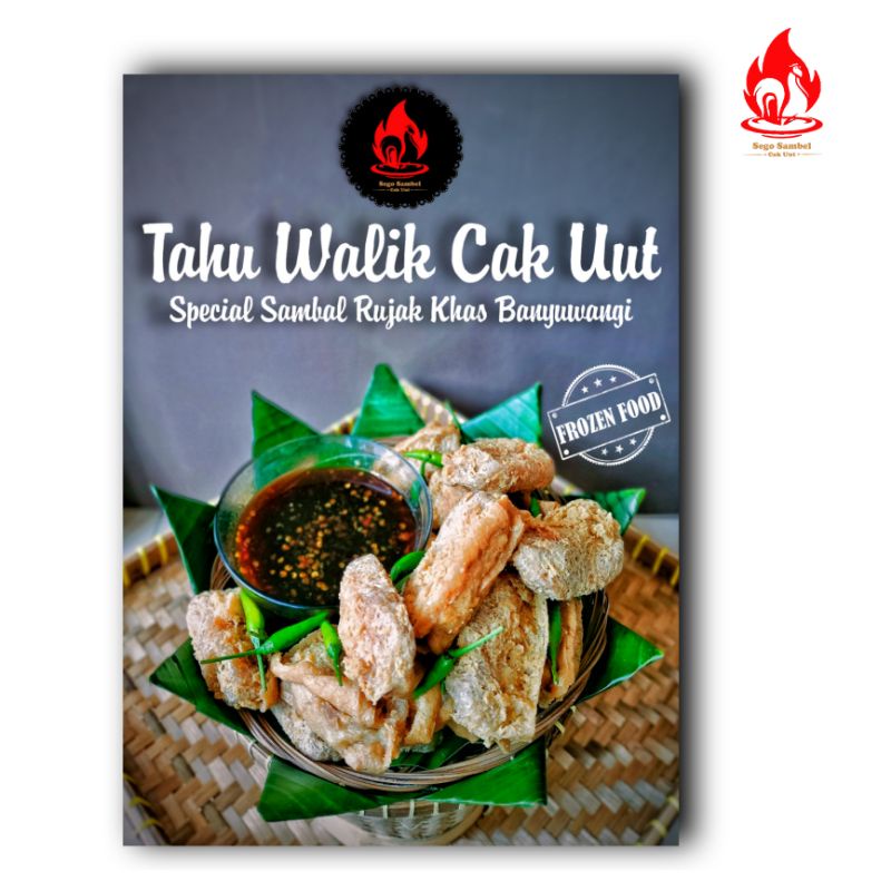 Jual Frozen Food Tahu Walik Cak Uut Khas Banyuwangi Sambal Rujak Siap