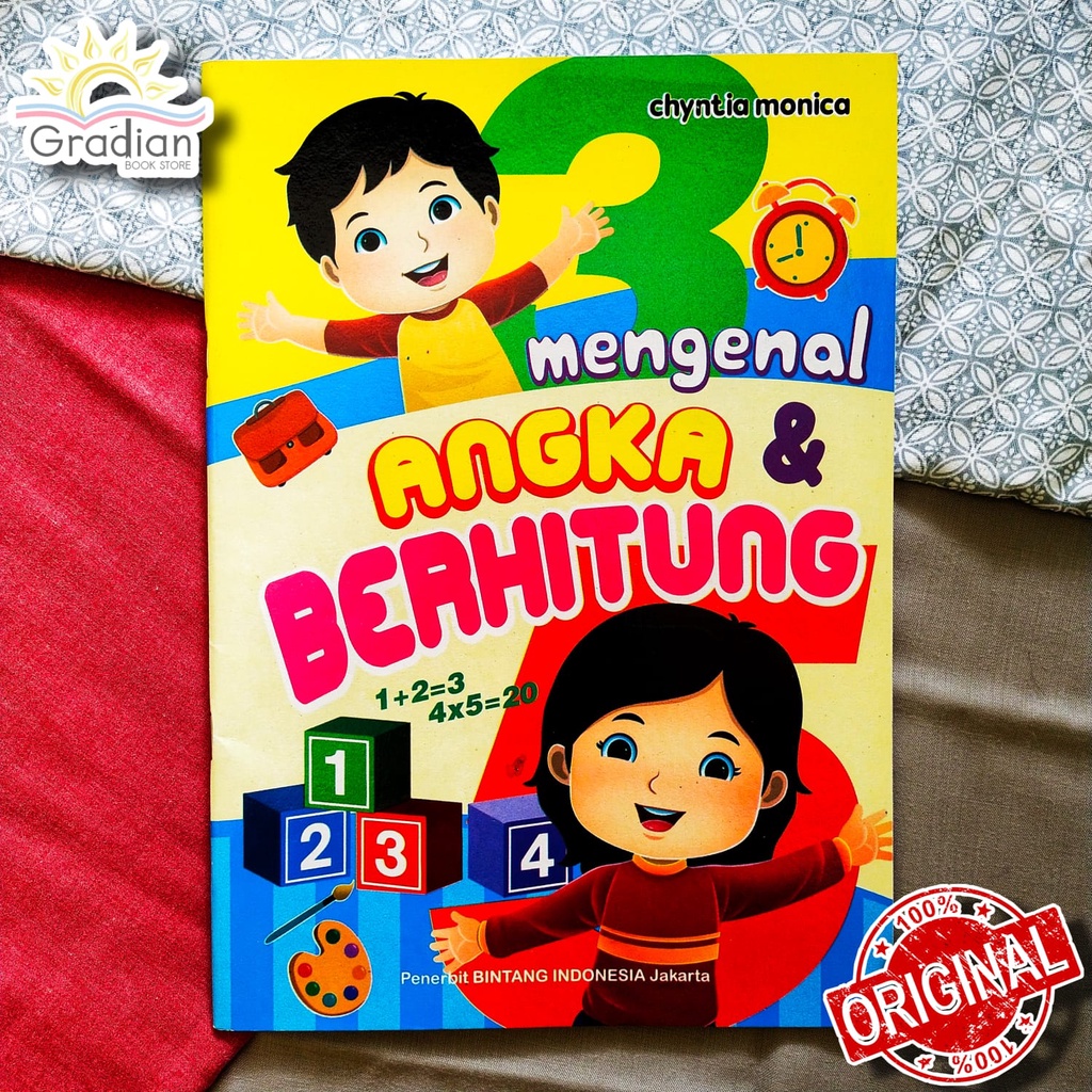 Jual BUKU MENGENAL ANGKA DAN BERHITUNG I ORIGINAL | Shopee Indonesia