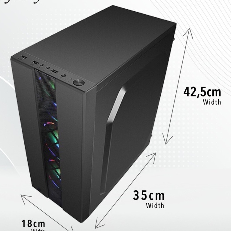 Jual Casing / Case Infinity Cyclops ATX Gaming Case Infinity Cyclops ...