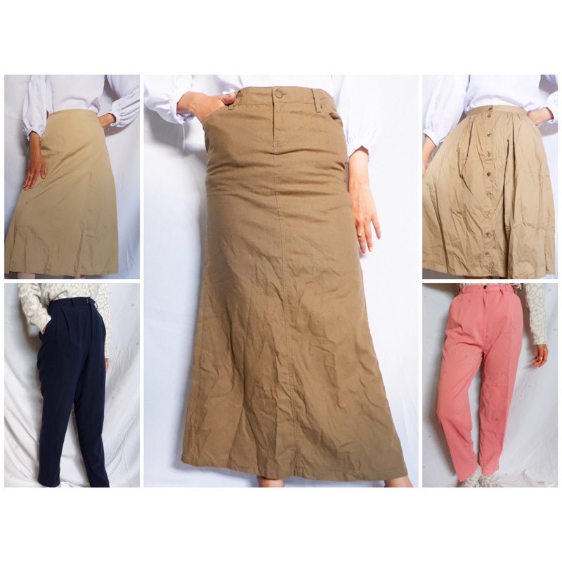 Jual thrift celana & rok under 30k cek (WAJIB CHAT TOKO) | Shopee Indonesia