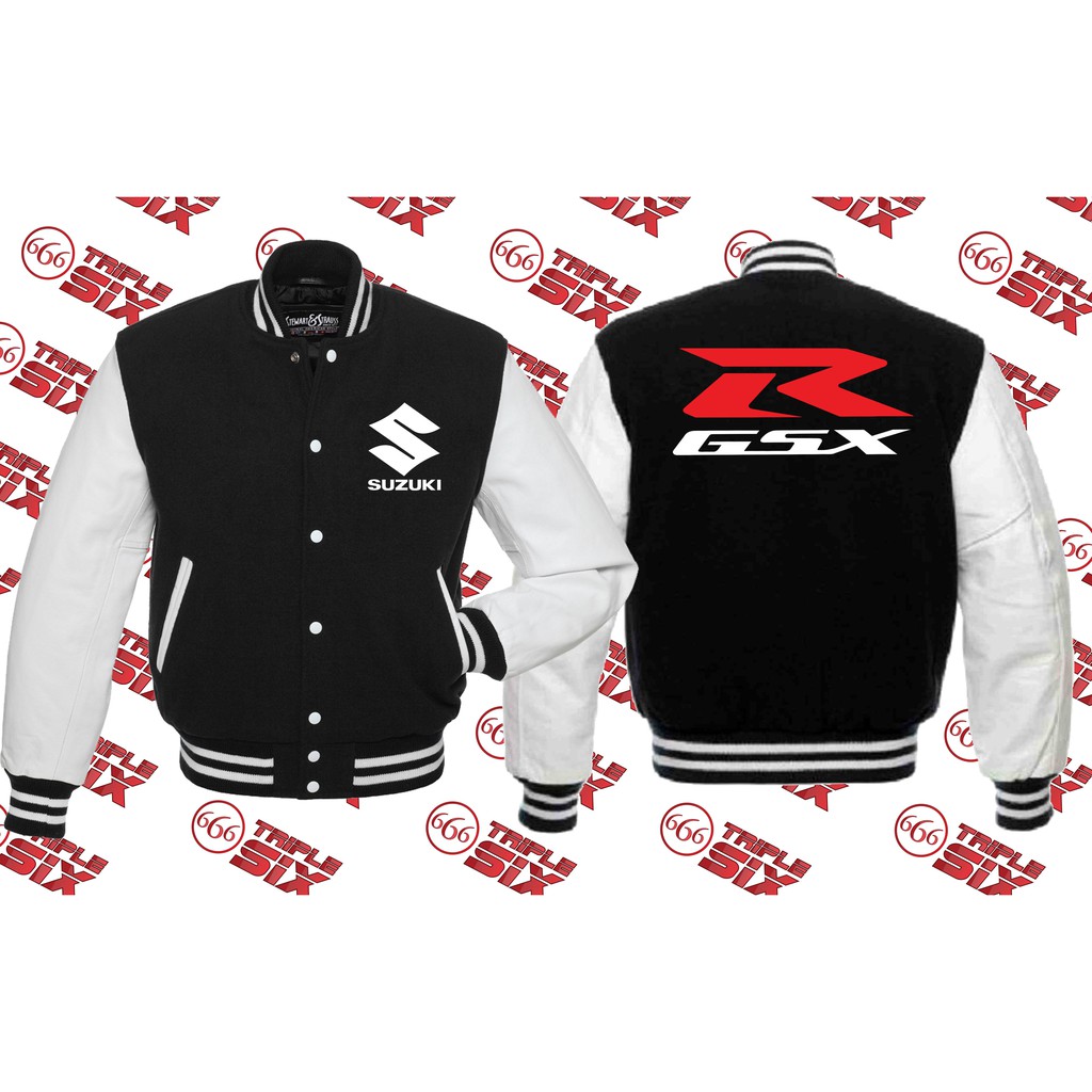 Jual Jaket Varsity Suzuki GSX R | Shopee Indonesia