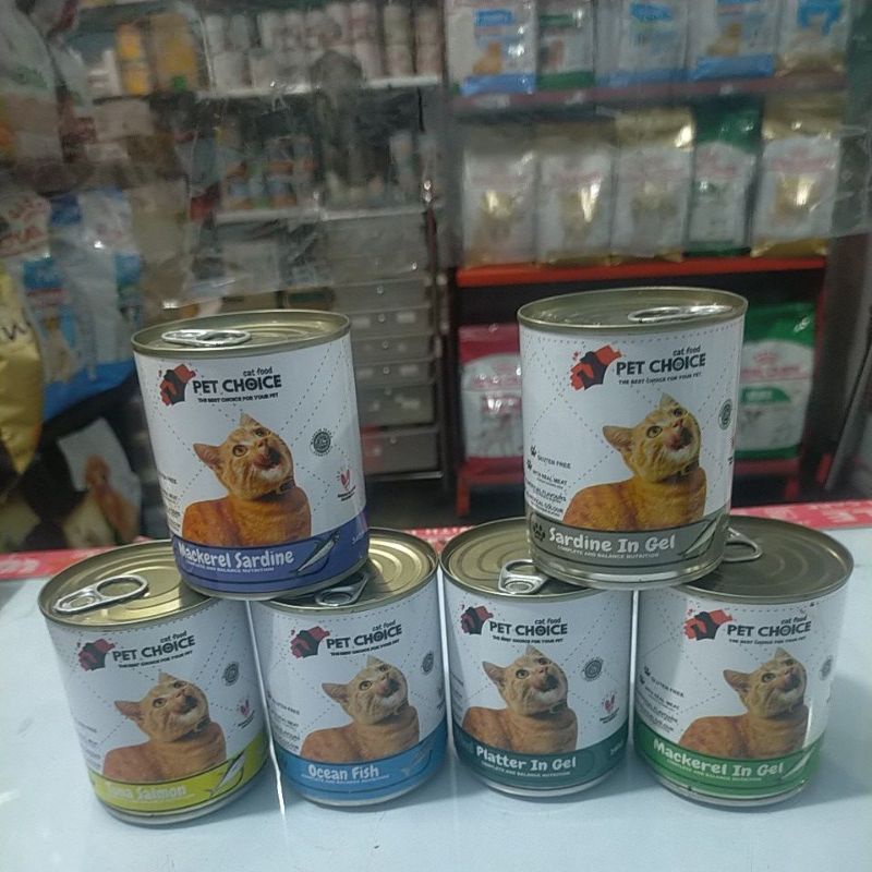 Jual Pet Choice Cat 340gr Makanan Daging Basah Kucing Wet Cat Food ...