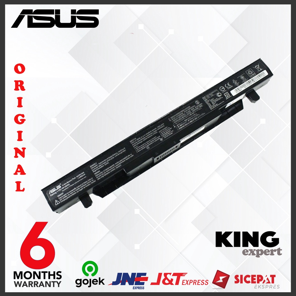 XITAIAN Batteria A41N1424 Per ASUS FX-PLUS, GL552, ZX50: 14.4V 48Wh/3150mAh, Ricambio Li-ion