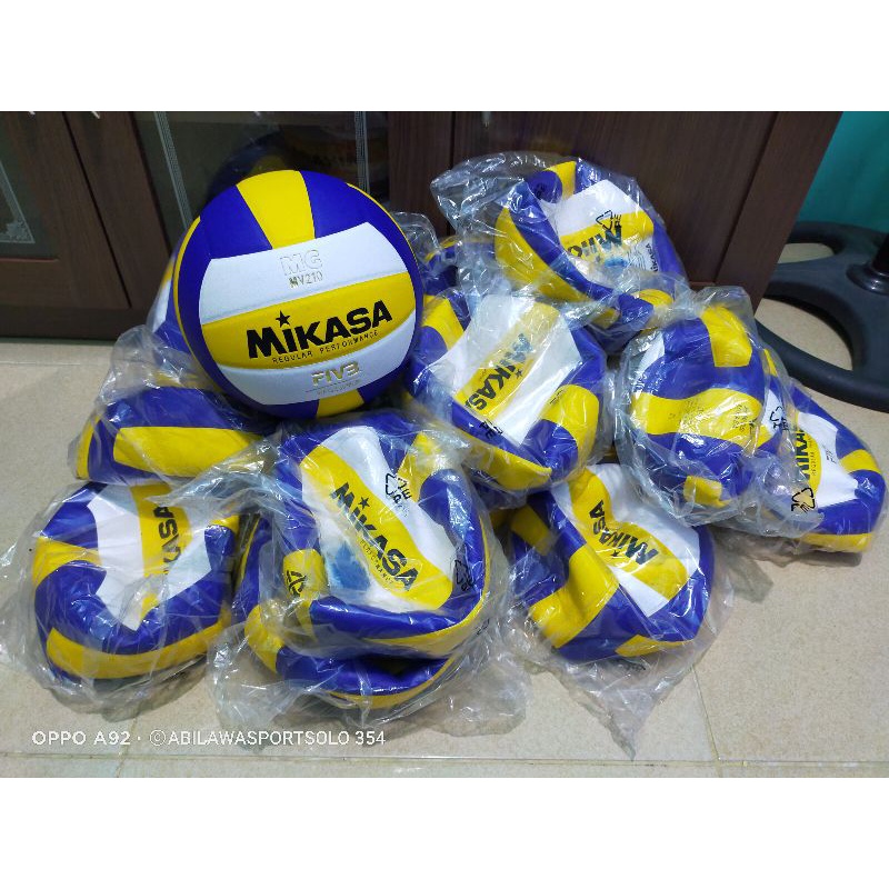Jual PROMO MURAH BOLA VOLI/VOLLEY MIKASA 100 ORIGINAL TIPE MV210 DAN
