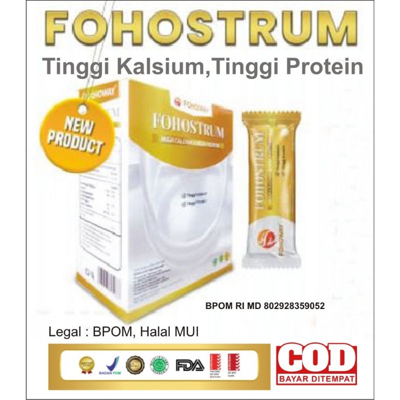 Jual Fohostrum Fohoway Susu Kesehatan Tinggi Kalsium Exp 22042025 ...