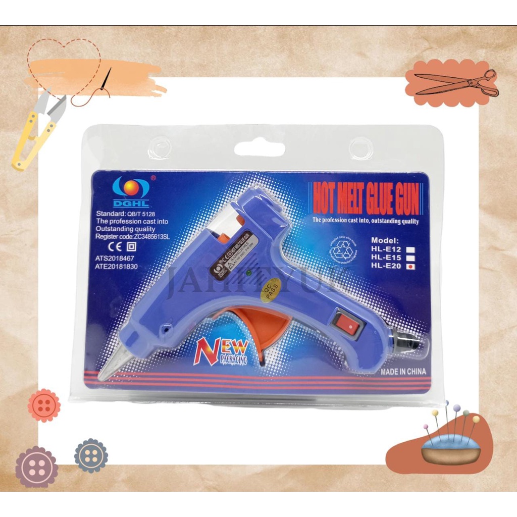 Jual Alat Lem Tembak Glue Gun Glue Gun Kecil Watt On Off Resmi Dghl Shopee Indonesia