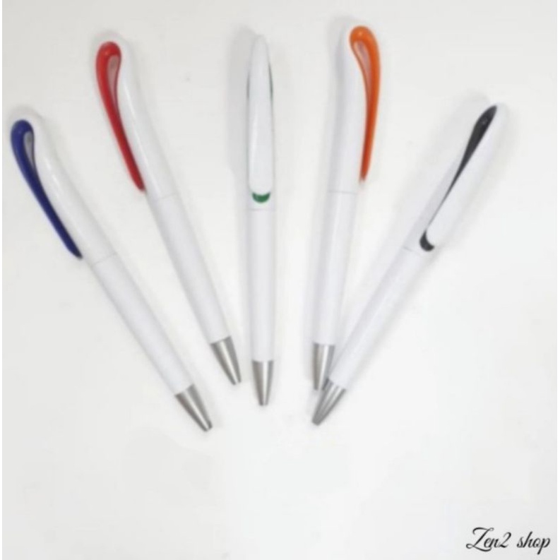 Jual Pulpen Plasrik Angsa/Ballpoint Plastik Souvenir / Pulpen Promosi ...