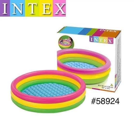 Jual Kolam Renang INTEX 86 x 25 cm (58924) | Shopee Indonesia