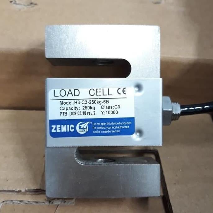 Jual Load Cell Zemic H3 - C3 Kapasitas 250Kg S Type | Shopee Indonesia