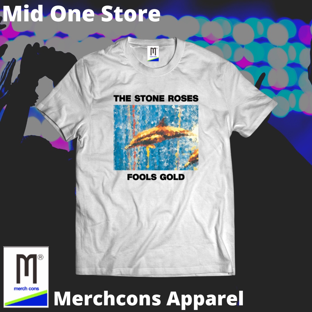 Jual MOD71 / KAOS BAND THE STONE ROSES TAG MERCHCONS SIZE LUAR / KAOS ...