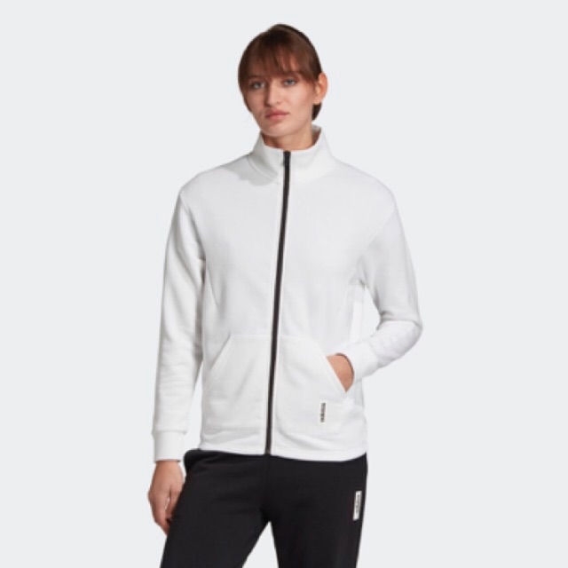 Adidas Women Brilliant Basics Track Jacket White Original